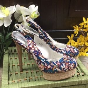 Lulu Townsend Heel Pumps Size 6.5 M